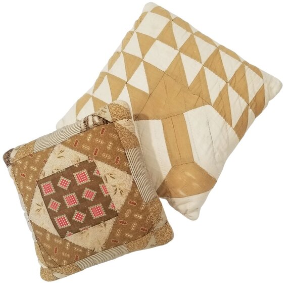 Antique Patchwork Mini Pillows - Picture 3 of 6
